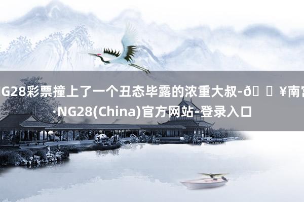 NG28彩票撞上了一个丑态毕露的浓重大叔-🔥南宫·NG28(China)官方网站-登录入口