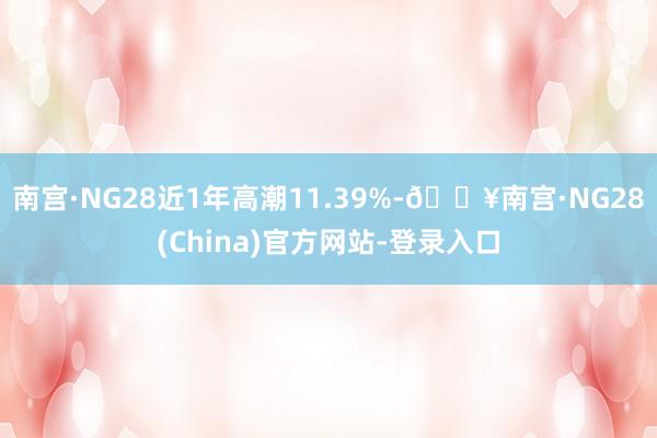 南宫·NG28近1年高潮11.39%-🔥南宫·NG28(China)官方网站-登录入口