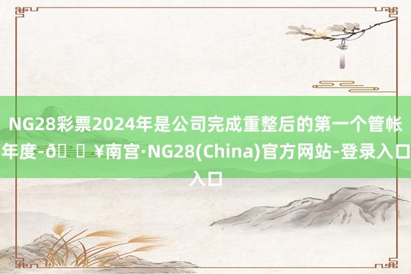 NG28彩票2024年是公司完成重整后的第一个管帐年度-🔥南宫·NG28(China)官方网站-登录入口