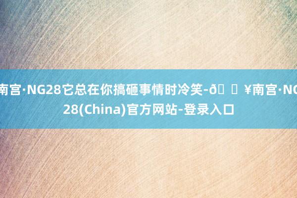 南宫·NG28它总在你搞砸事情时冷笑-🔥南宫·NG28(China)官方网站-登录入口