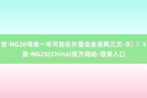 南宫·NG28母亲一年可能在外面会走丢两三次-🔥南宫·NG28(China)官方网站-登录入口